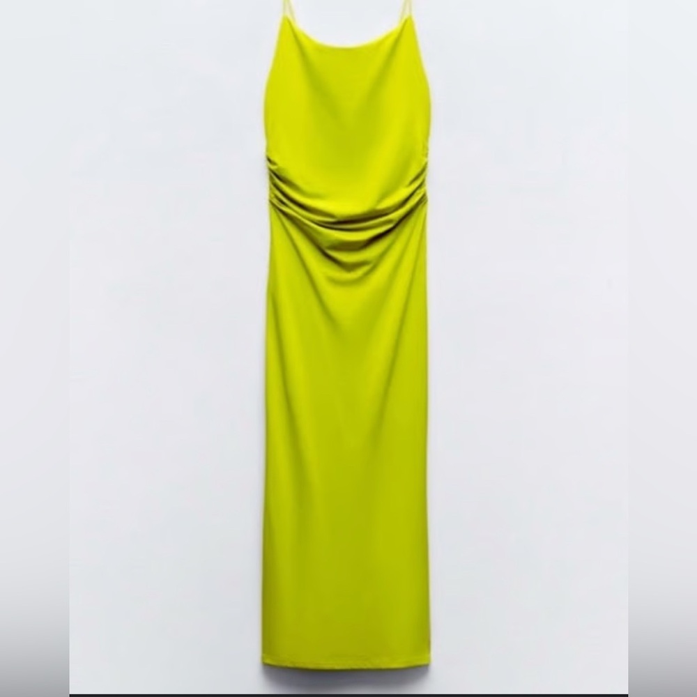 Zara Lime Green Dress